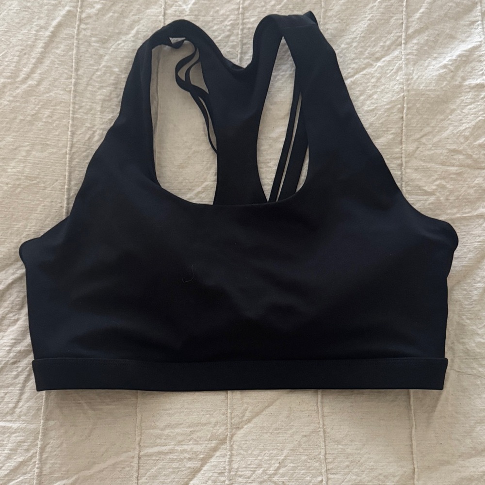 Fabletics Midnight Black Sports Bra